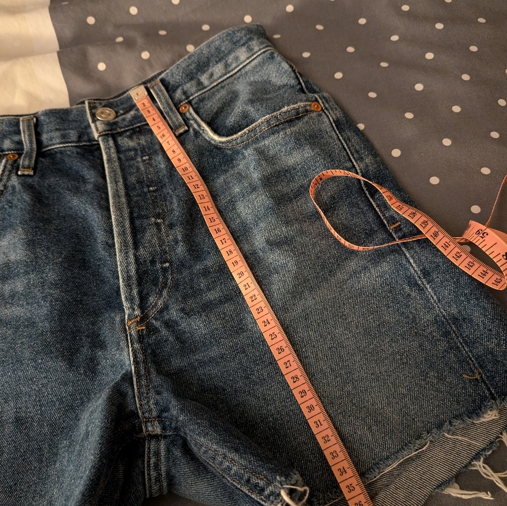High waisted Denim short Citizen of Humanity - Picture 9 of 10